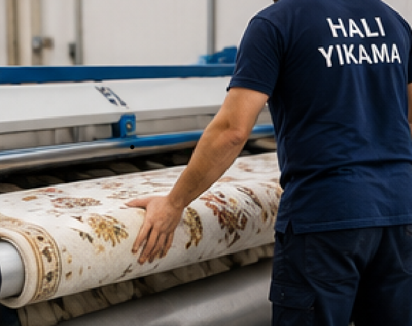Halı yıkama personeli